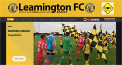 Desktop Screenshot of leamingtonfc.co.uk